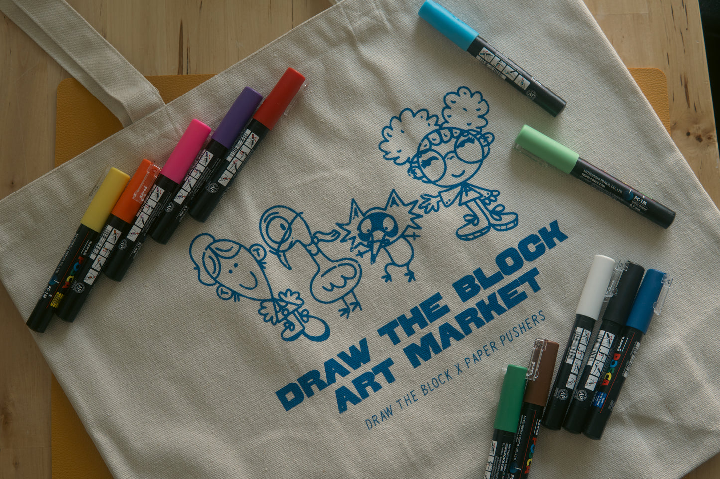 Draw The Block Tote
